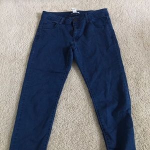 Forever 21 blue jeggings